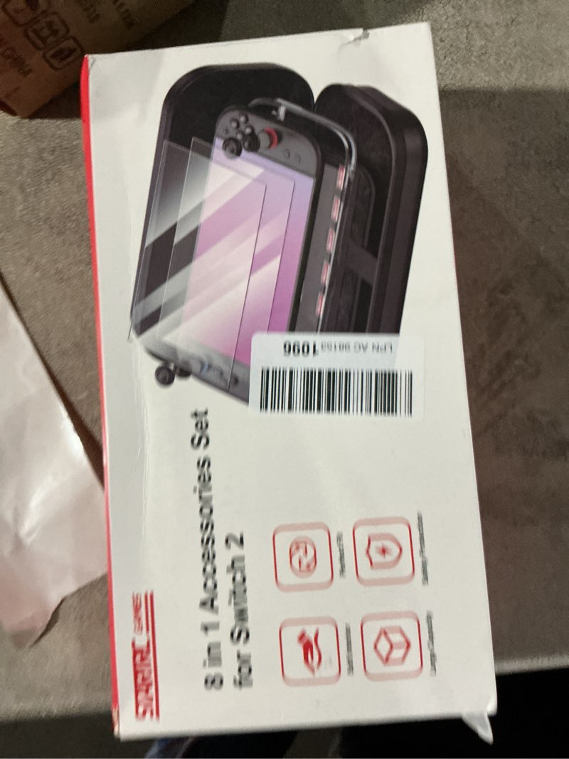 Condition photo showing Good Condition for STARTRC GAMES 10 in 1 Switch 2 Accessories Carrying Case Bundle for Nintendo Switch 2 (2025), Portable Hard Shell Travel Case with 2 Screen Protector, Protective Case, 2 Case for Joy-Con and 4 Thumb Grip Caps