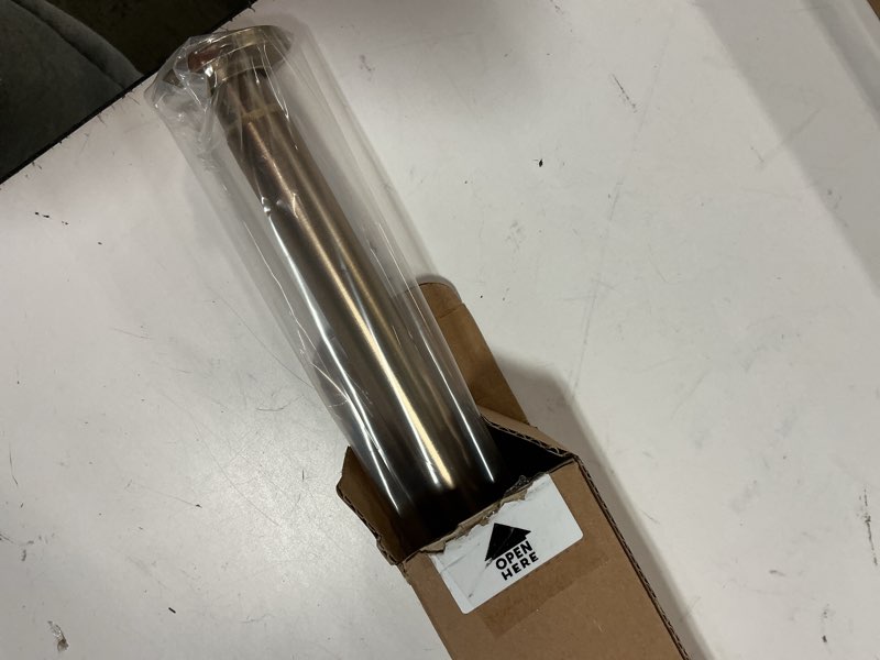 Condition photo showing Good Condition for ivilon tension curtain rod - spring tension rod for windows or shower, 36 to 54 inch. warm gold 36" to 54" warm gold