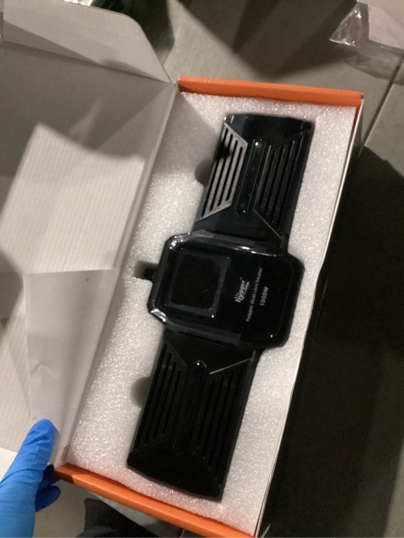 Condition photo showing As Is for hygger Aquarium Heater, 500W 800W 1000W Submersible Fish Tank Heater with LED Digital Display Over-Temperature Protection and Automatic Power-Off, for Saltwater and Freshwater Tank up to 240 Gallon