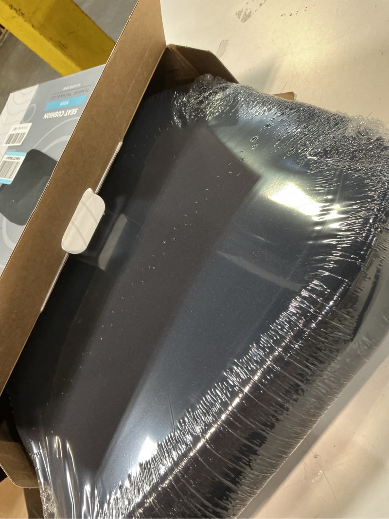 Condition photo showing Good Condition for tempur-pedic seat cushion, medium , dark navy blue