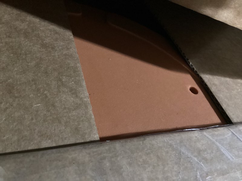 Condition photo showing New/Like New for tusco products rr20tc rolled rim garden planter, terra cotta, 20in terra cotta 20"