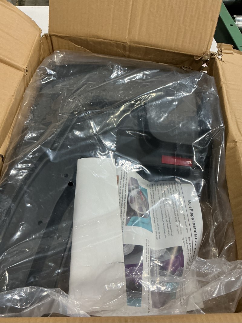 Condition photo showing Good Condition for BDFHYK Mud Flaps Splash Guards 4PCS Front & Rear Side Mud Guards Compatible with Dodge Ram 1500 2019-2022 with Fender Flares 2019-2022 Ram 1500