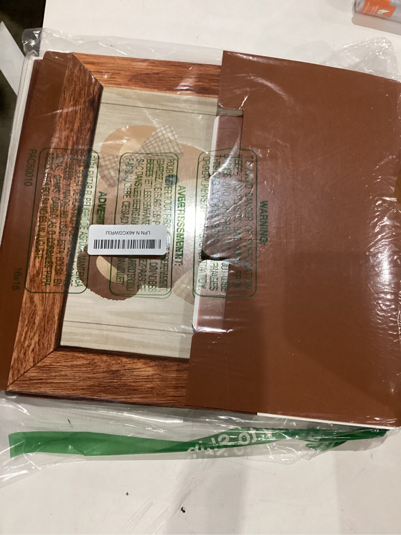 Condition photo showing As Is for Teddy Bear Baby Shower Boxes Decorations Baby Boxes 4Pcs Wood Grains Bear Theme Baby Shower Brown Blocks with Printed Baby Letter for Gender Reveal Neutral Baby Shower Supplies