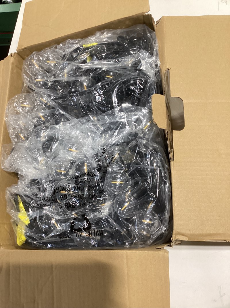 Condition photo showing Good Condition for rtty classic 300ft modular professional outdoor string lights system with 111 g40 bulbs (3x100ft) - configure for estate borders, multi-area event sites, commercial corridors & permanent installations 300ft 111led
