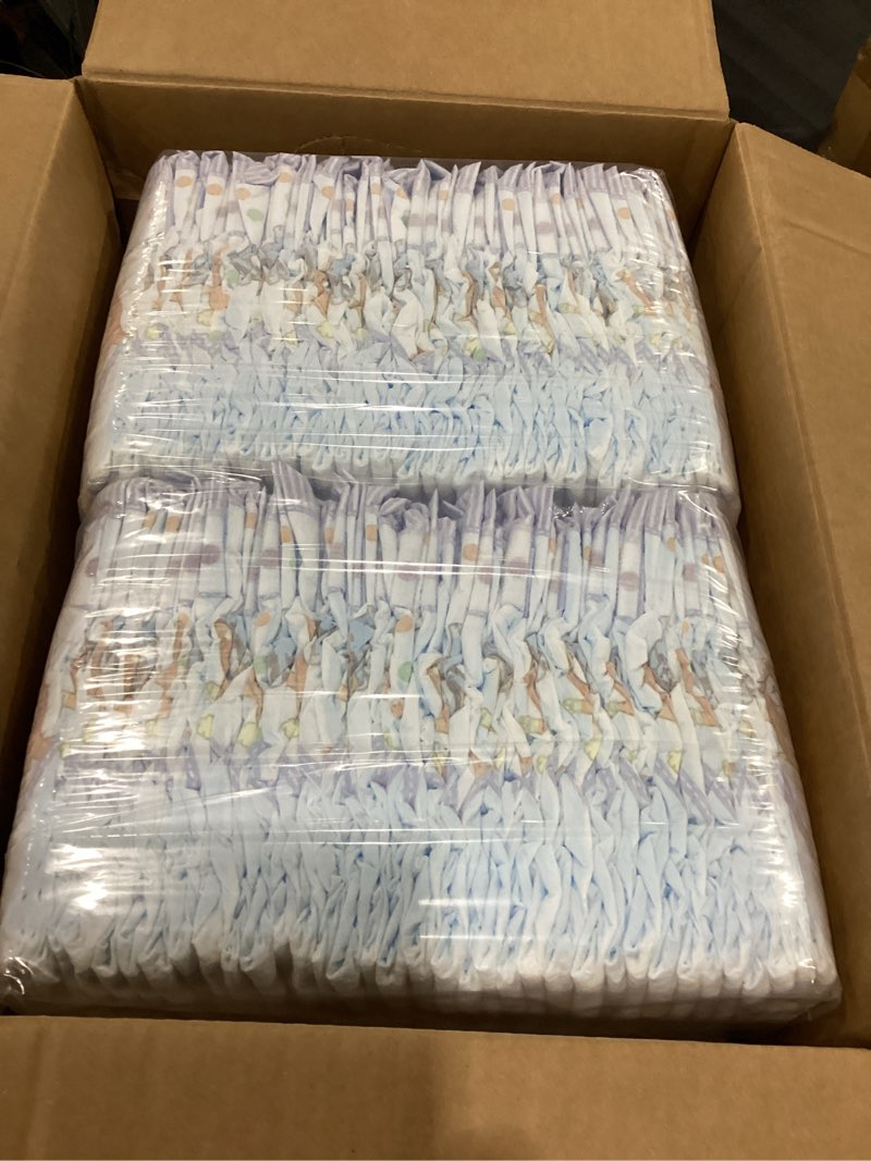 Condition photo showing New/Like New for luvs diapers - size 6, 144 count, bluey platinum protection baby diaper size 6 144
