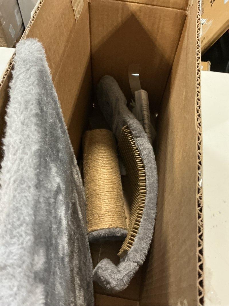 Condition photo showing As Is for vibrant life deluxe jute cat scratching post with arch rubber massager  pack of 1