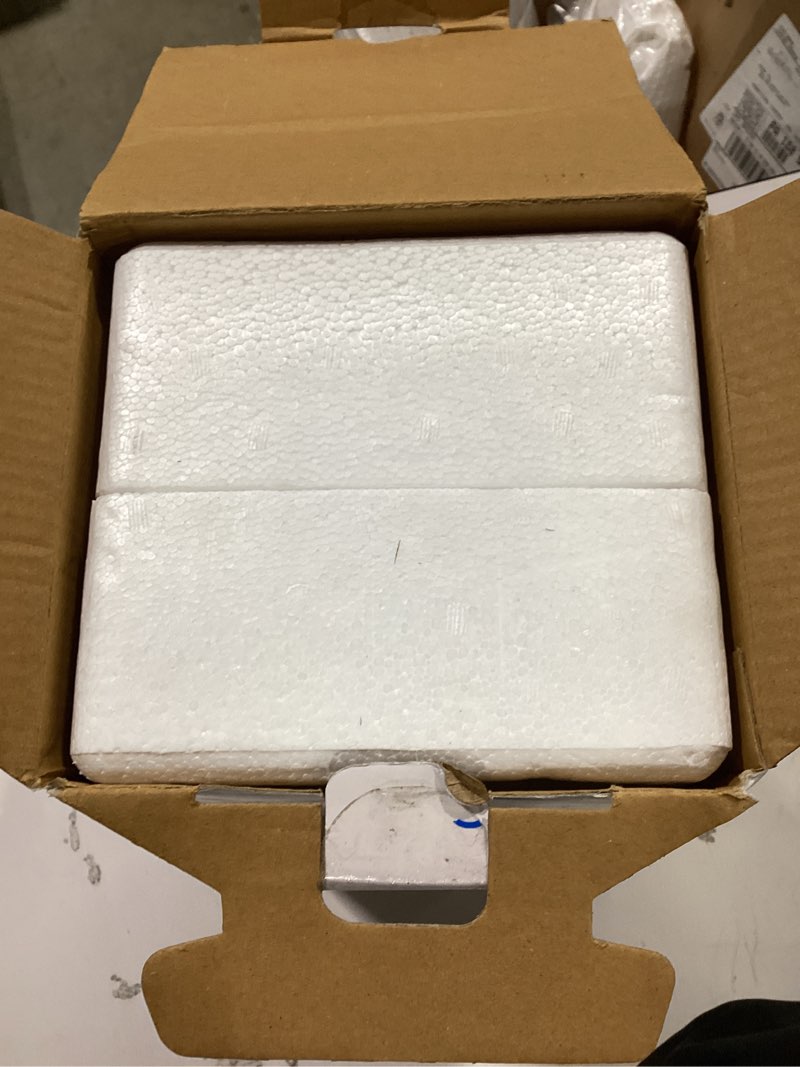 Condition photo showing As Is for Kichler Barrington 4.5-in 1 Light Distressed Black Farmhouse Bathroom Vanity light