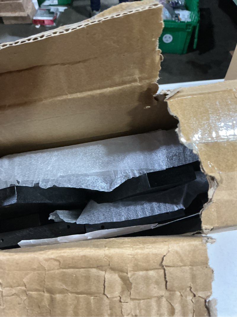 Condition photo showing Good Condition for Bamboo Fruit Basket l 3 Tiered Design l Large Capacity l Multipurpose Functionality for Convenient Fruit l Vegetable Storage on Your Countertop l Black