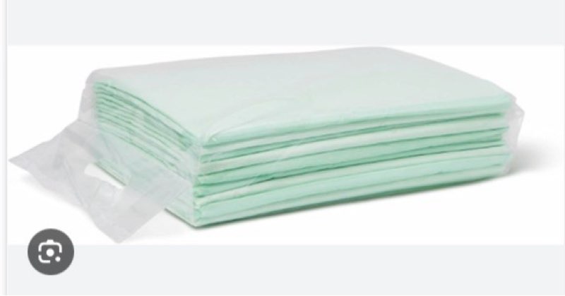 Medline Absorbent Disposable Polymer Underpads, 36" x 36", Case of 50