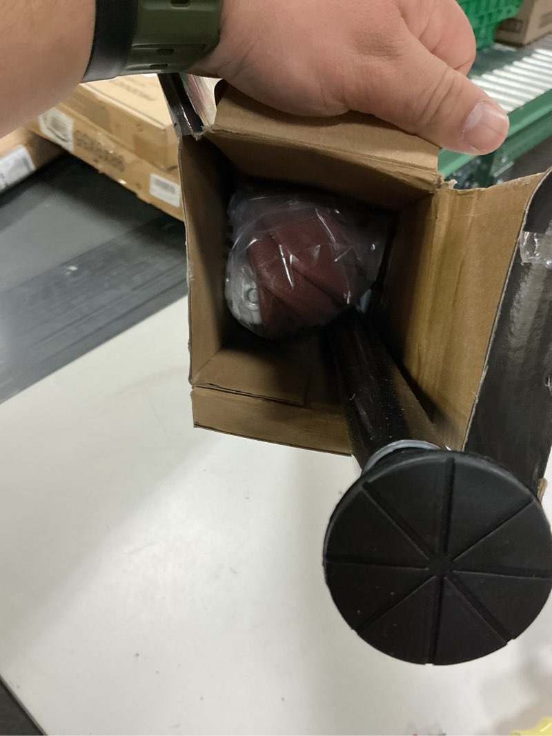 Condition photo showing Good Condition for Franklin Sports NFL Mini Football Toss Target Game - NFL Door Jam Football Over The Door Target + (4) Mini Balls Set - 3 Hole Throwing Game for All Ages - Practice Passing + Aim