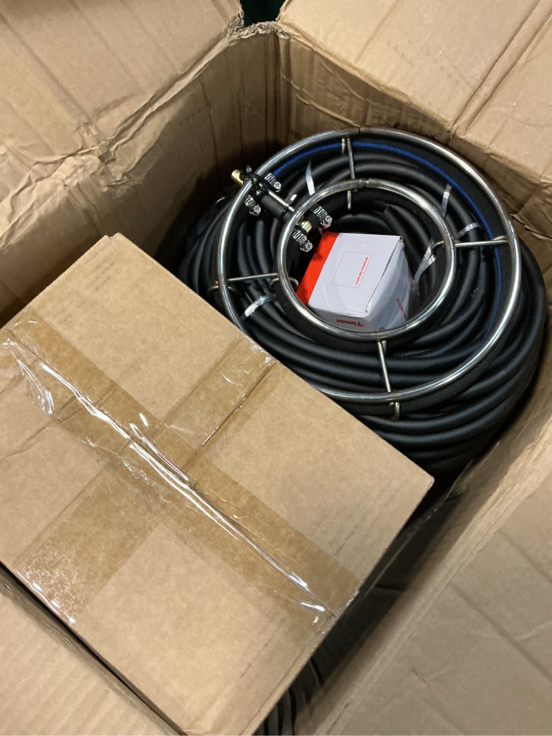 Condition photo showing Good Condition for goldlife a1 pond aerator, 1hp 750w 110v/120v 7cfm aerartion system for up to 5 acre lake, with air compressor & 2 100ft tubings & 2 diffusers & timer, for outdoor ponds water oxygen circulation silver a1