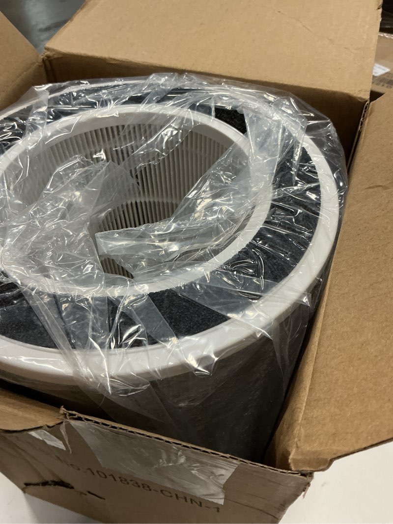 Condition photo showing Good Condition for hp302 hp301 replacement filter compatible with shark hp202 hp201 hc502 hp232 hc501 ap1000 air purifier max, cleans up to 99.97% of particles, part # he2fkbas, he2fkbasmb, 1 pack