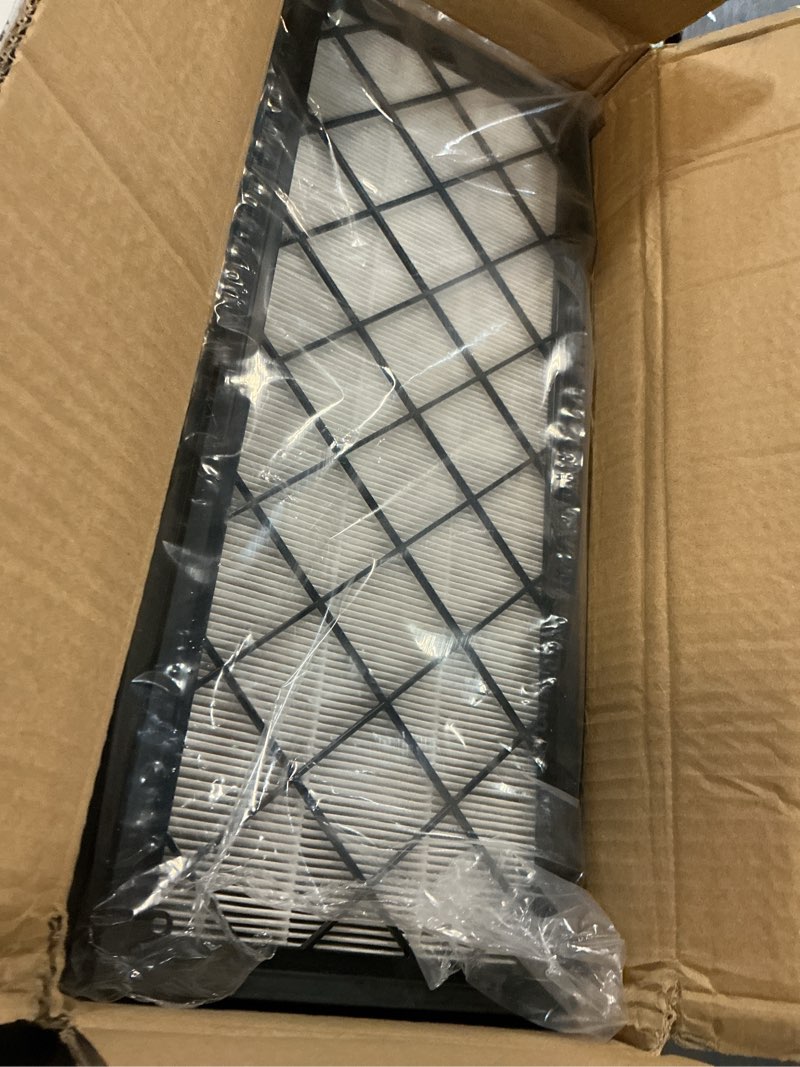 Condition photo showing Good Condition for front trunk hepa carbon air filters kit fit for tesla model y/model y l/model y juniper 2020-2026, hepa air filter *2 hepa carbon filter *2 cabin air filter *2 per package with installation tools model y hepa air filter 6pcs