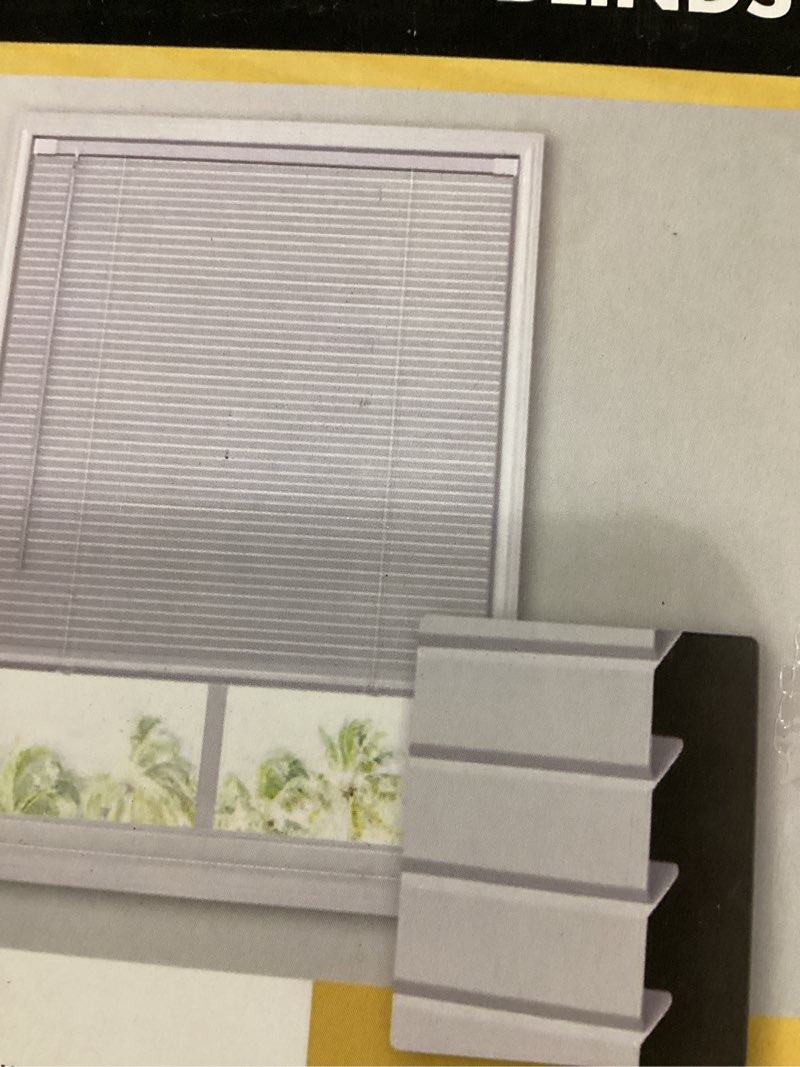 cordless mini blinds 35”wx64”h