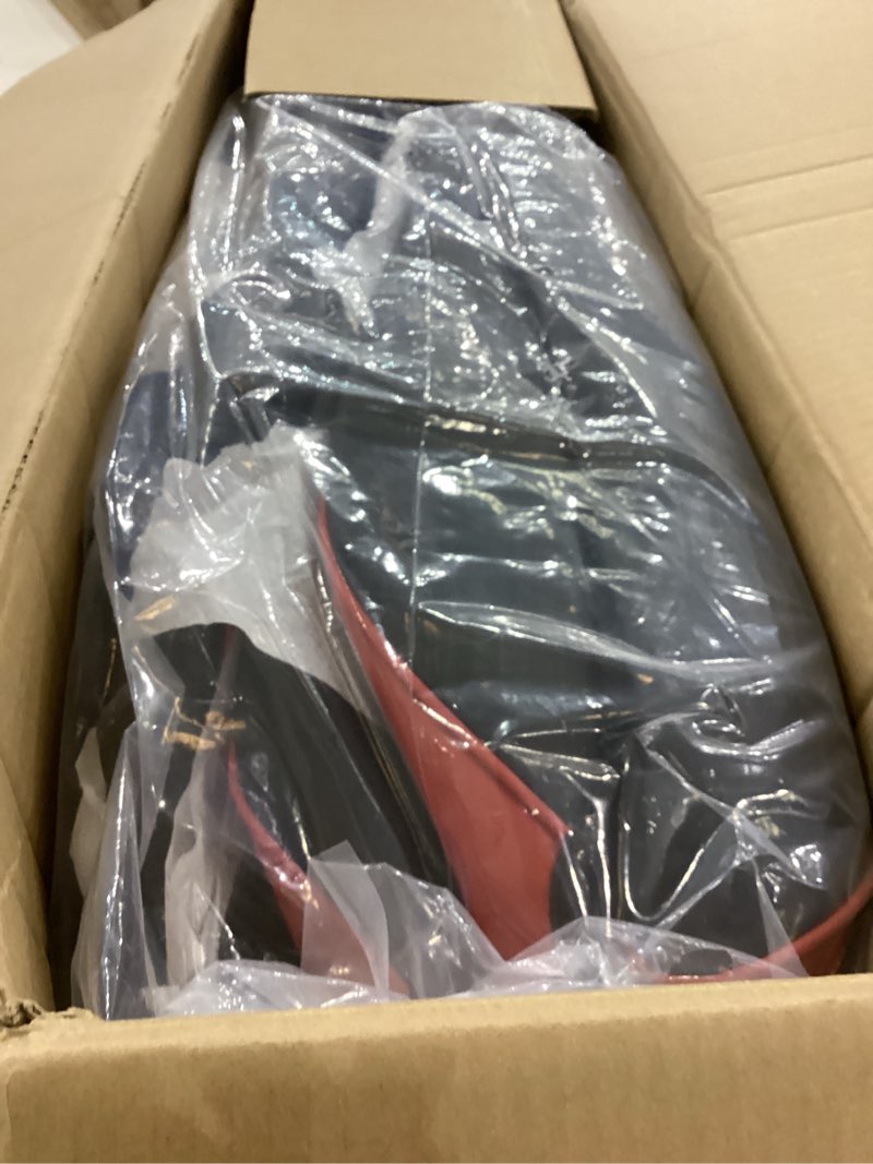 Condition photo showing New/Like New for for Grand Highlander Seat Covers Full Set, 1:1 Custom Fit for Grand Highlander 2024 2025 2026 7 Seaters,2nd Row Captain Chairs Leather Seat Protectors(Black-Red) BlackRed 2024-2026 Grand Highlander 7 Seats