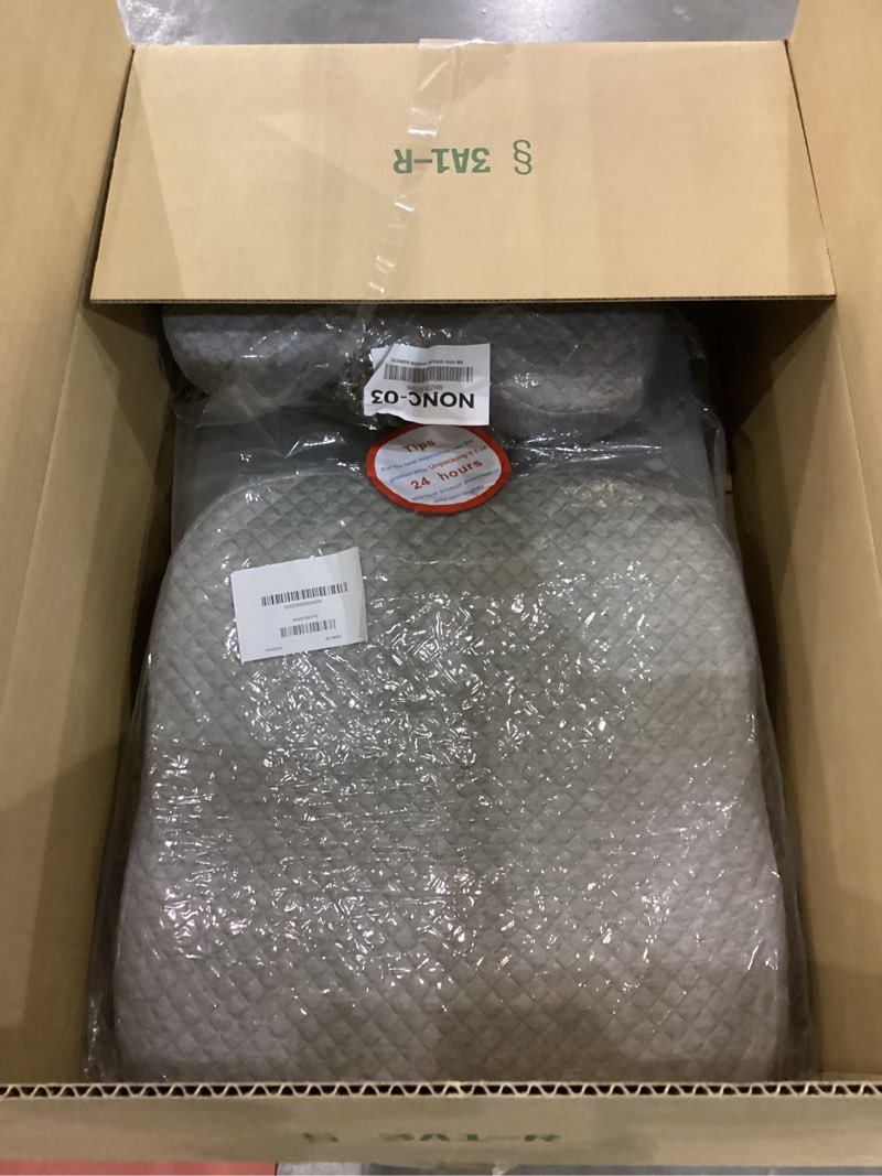 Condition photo showing New/Like New for Face Down Pillow,Face Down Pillow After Eye Surgery,BBL Pillow for Sleeping,Headrest Position is Fully Adjustable,3 Layers of Sponge Splicing,Pillowcase is Removable and Washable Gray