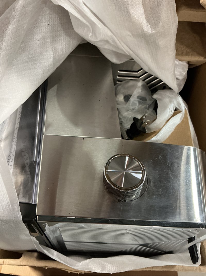 Condition photo showing Good Condition for gevi espresso machine with 58mm portafilter & milk frother, 20 bar compact expresso machines for home, professional espresso coffee machines for cappuccino & latte, stainless steel (silver)