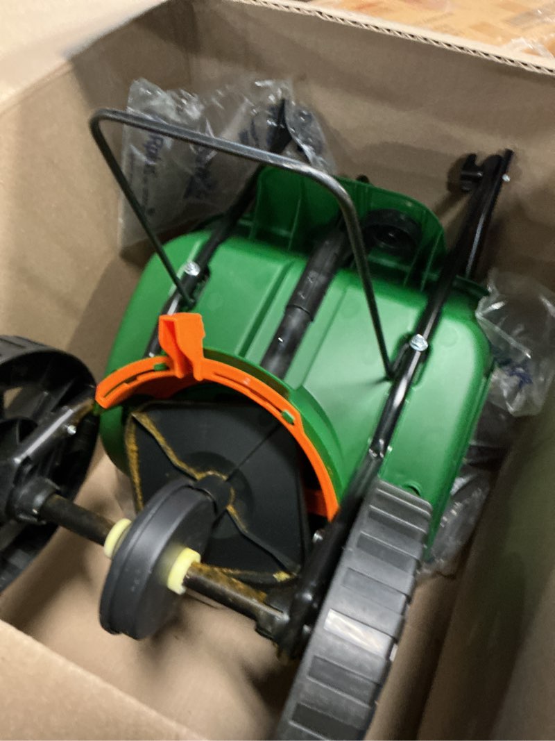 Condition photo showing As Is for scotts turf builder edgeguard mini broadcast spreader