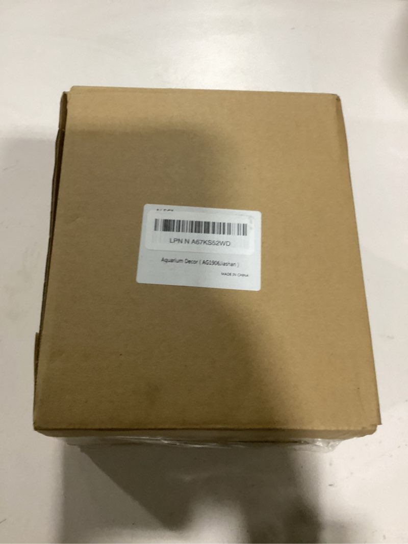 Condition photo showing New/Like New for ALEGI Large Aquarium Decorations Hideouts, Resin Aquarium Rock Mountain Hideaway Caves,Artificial Se