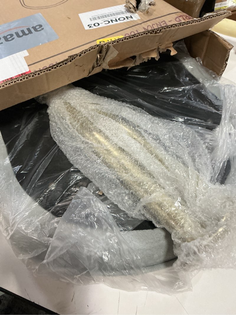 Condition photo showing Good Condition for Vanity Chair with Adjustable Back Vanity Stool with Backrest Multifunction Chair for Dressing Home Office Kitchen Dinning Room and Living Room(Adjustable Backrest-Velvet Grey)