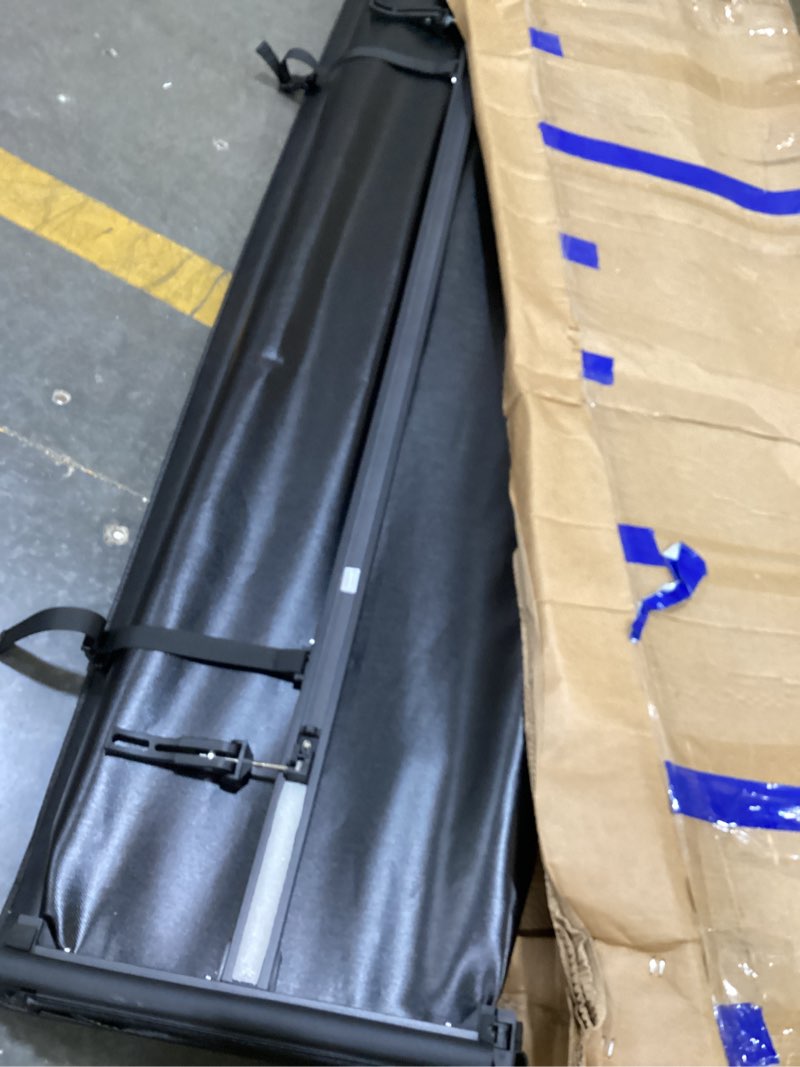 Condition photo showing New/Like New for mostplus  tri-fold soft truck bed tonneau cover on top compatible  bed 3 fold styleside tri-fold soft