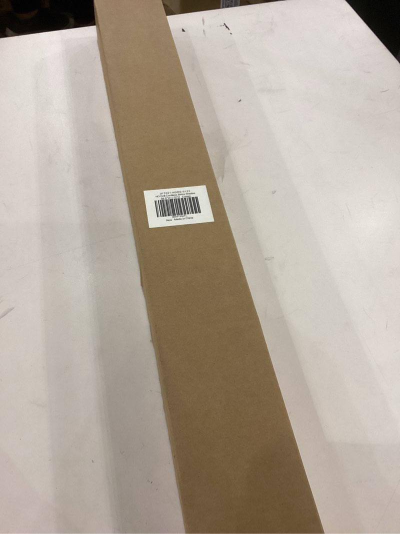 NO Drill Cordless Zebra Shades  26.5"W x 72"H Cream