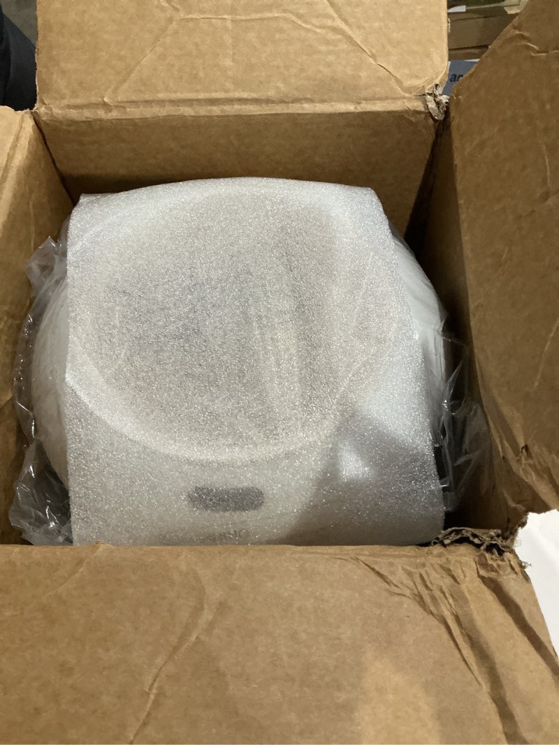 Condition photo showing Good Condition for Pukomc 2 Pack Automatic Trash Can 12L /3 Gallon and 10L /2.64 Gallon Bathroom Trash Bin with Lid Touchless Small Smart Motion Sensor Garbage Cans for Kitchen, Bathroom,Living Room and Bedroom 2 Pack white-two