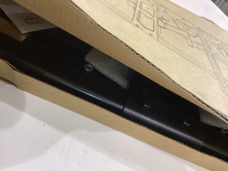 Condition photo showing As Is for USX Mount Ultra Slim TV Wall Mount for 37-90 inch Flat Screen/LED/4K, Full Motion Wall Bracket with Dual Swivel Articulating Dual Arms, TV Mount for Max VESA 600x400mm, Fits 8"/16"/24" Studs Ultra-Slim Full Motion 37-90 inch