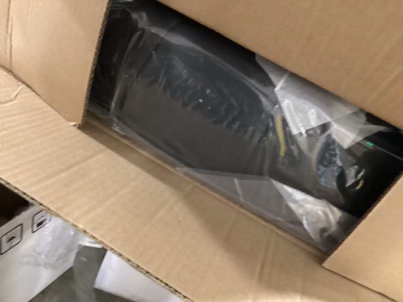 Condition photo showing Good Condition for disutogo custom seat covers for tesla model y 2025 2024 2023 2022 2021 2020: full set perforated faux leather breathable seat cover seat cushion protector compatible airbag (black) black full set(5 seats)
