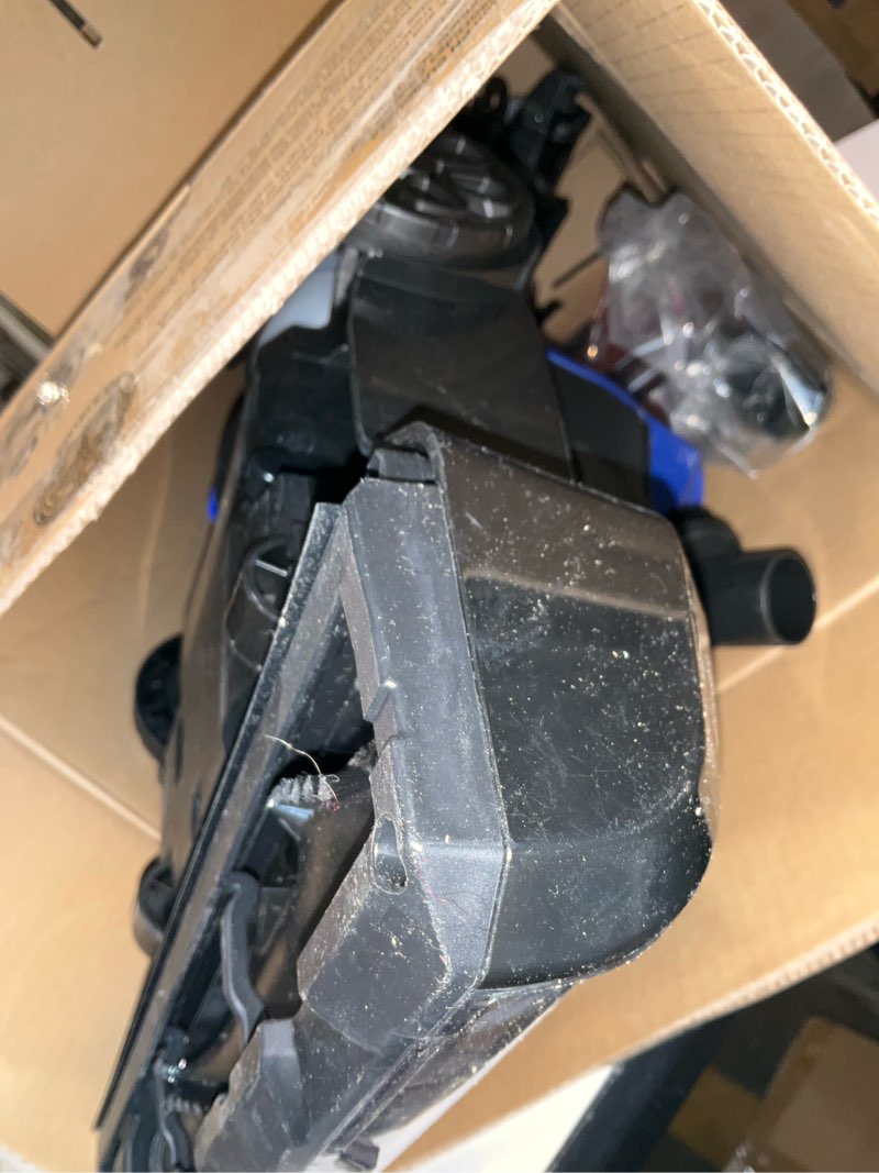 Condition photo showing As Is for eureka powerspeed lightweight powerful pet upright vacuum cleaner, for carpet and hard floor, suction with upgrated cyclone, new model