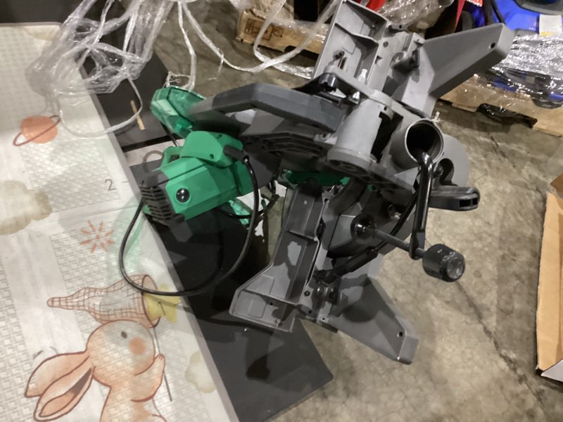 Condition photo showing As Is for metabo hpt 12-in 15 dual bevel compound corded miter saw