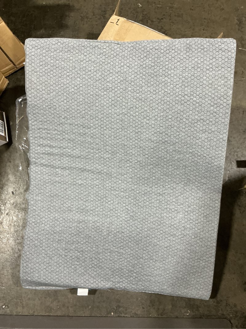 Condition photo showing Good Condition for SIMILAR TO Wedge Pillow, Bed Wedge Pillows for Sleeping, Snoring, Back Support, After Surgery, Foam Triangle Pillow, Removable Washable Cover (Gray, 5in)