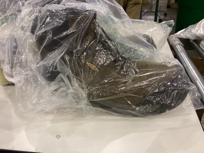 KEEN Utility Men's Evanston 6" Composite Toe Waterproof Leather Durable Construction Work Boots, Bis