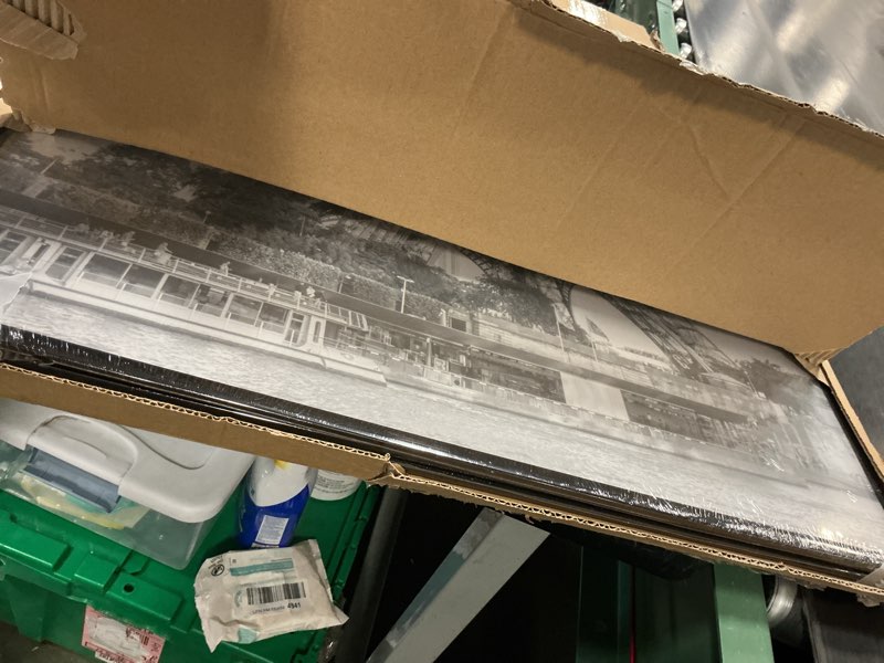 Condition photo showing Good Condition for upsimples 24x36 Poster Frame Black 3 Pack, Scratch-Proof Picture Frames 24 x 36 for Photo Gallery - Slide-In Strips, Horizontal or Vertical Wall Mounting Black 24x36