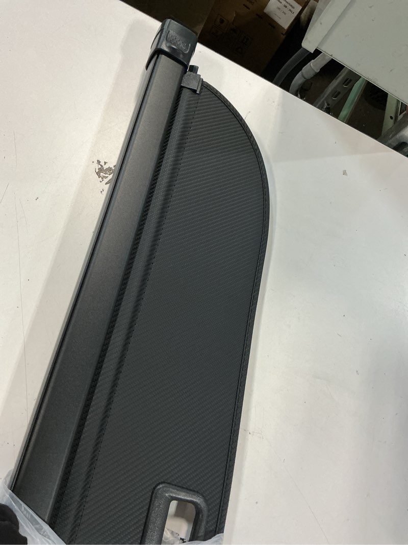 Condition photo showing Good Condition for Retractable Cargo Cover Compatible with Audi Q5 SQ5 2025 2026 Q5 SQ5 Sportback New Gen Shield Security Shade Privacy Screen Tonneau Luggage Cargo Trunk Organizers (Carbon Fiber Texture) Q5 SQ5 2025 2026 New Gen