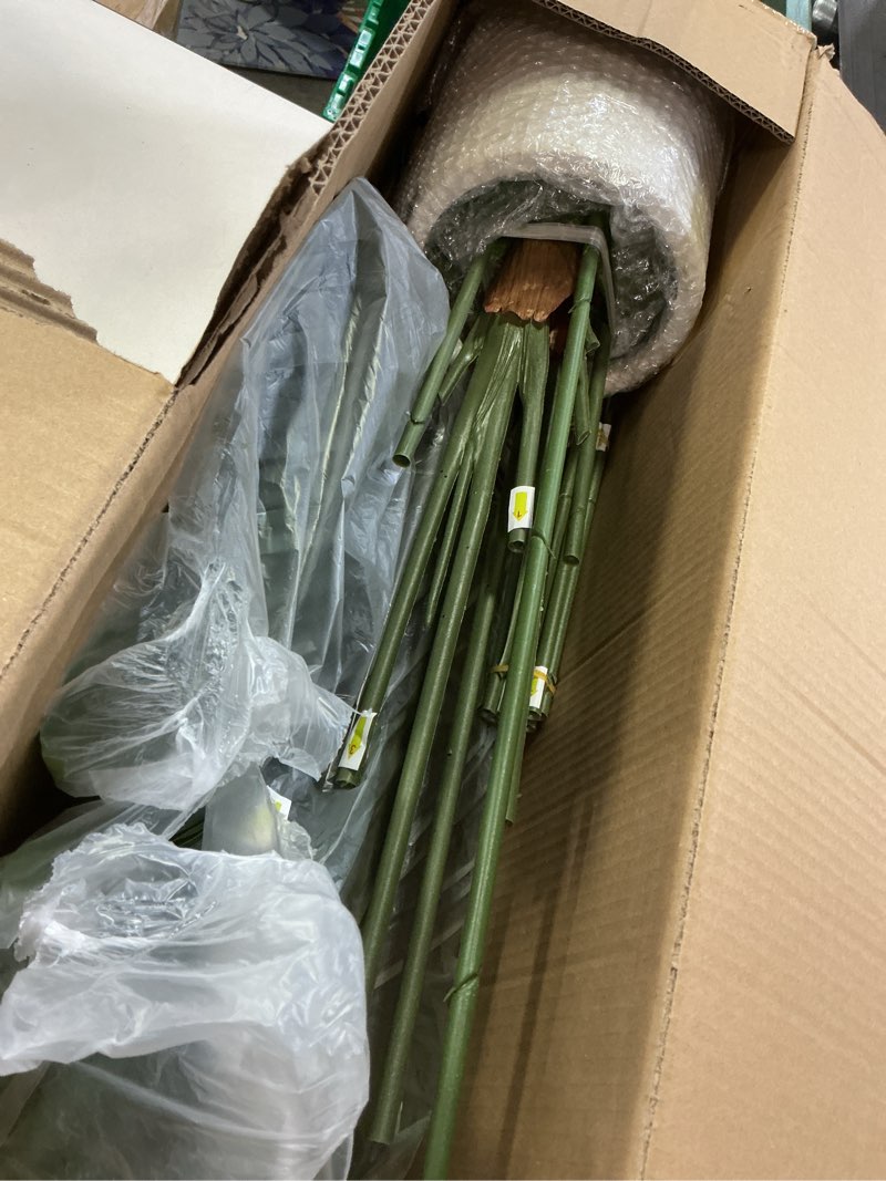 Condition photo showing Good Condition for 5FT Artificial Palm Tree - Tall Indoor Artificial Plant with Pot, Realistic Silk Palm Tree Decorativ