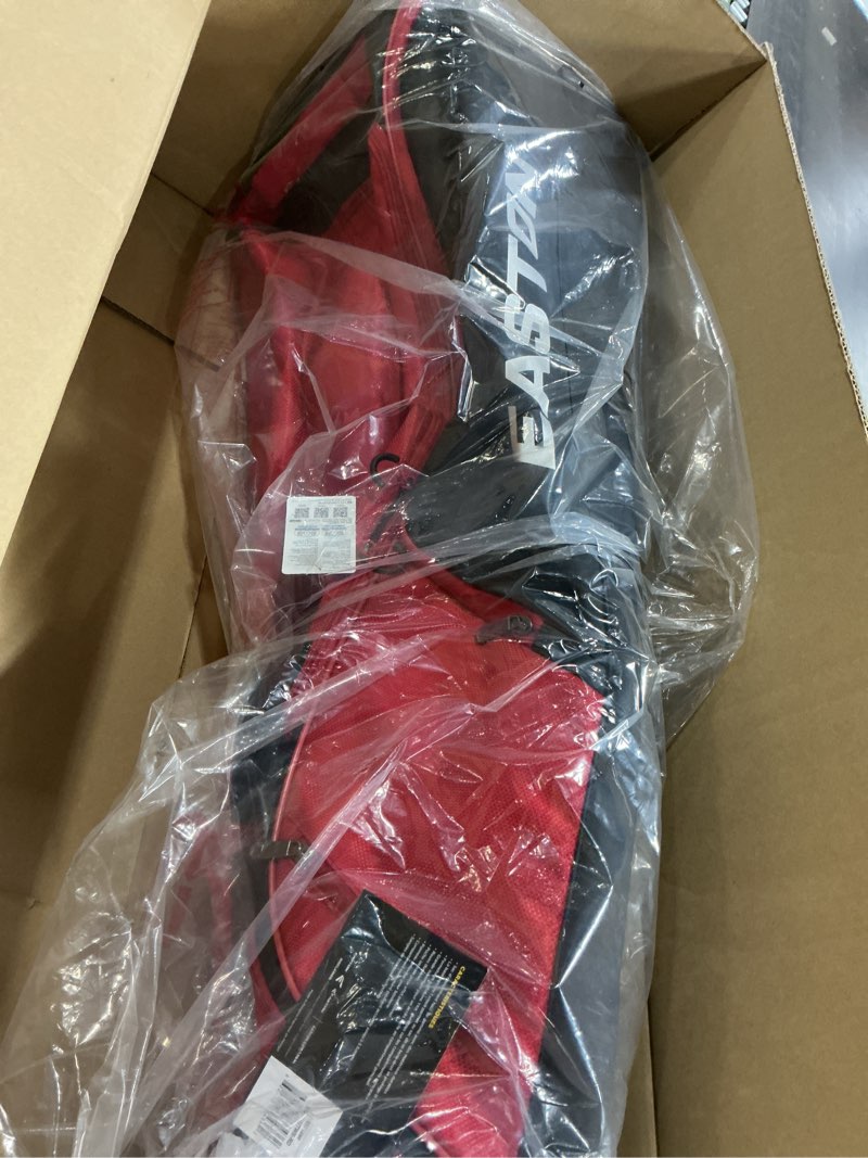 Condition photo showing New/Like New for easton | dugout | baseball & fastpitch softball | wheeled bag | multiple colors red