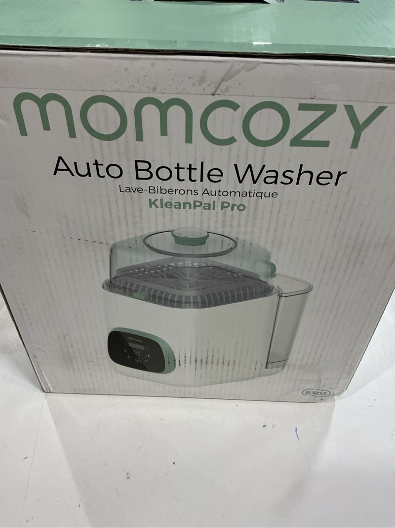 Condition photo showing New/Like New for momcozy kleanpal pro baby bottle washer, sterilizer & dryer - all-in-one cleaning machine for bottles, pump parts & baby essentials - time-saving & effortless care