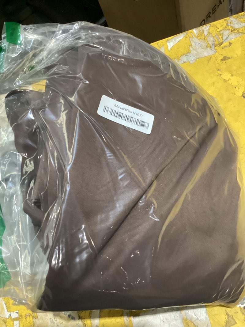 Condition photo showing Good Condition for lemomo chocolate brown thermal blackout curtains/52 x 72 inch/set of 2 panels room darkening curtains for bedroom