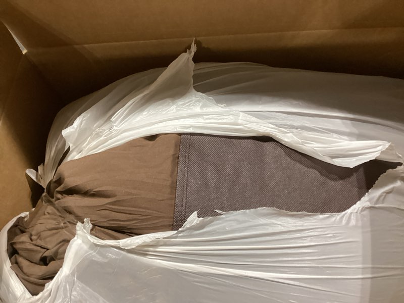 Condition photo showing Good Condition for Houseri Brown Queen Comforter Set, 3 Pieces Mocha Bedding Chocolate Comforters Queen Size Teen Boys Men Coffee Color Chestnut Comfy Soft Vintage Deep Brown Fluffy Warm Farmhouse Bed Quilts Sets Queen Queen(90''*90''-Comforter) Brown