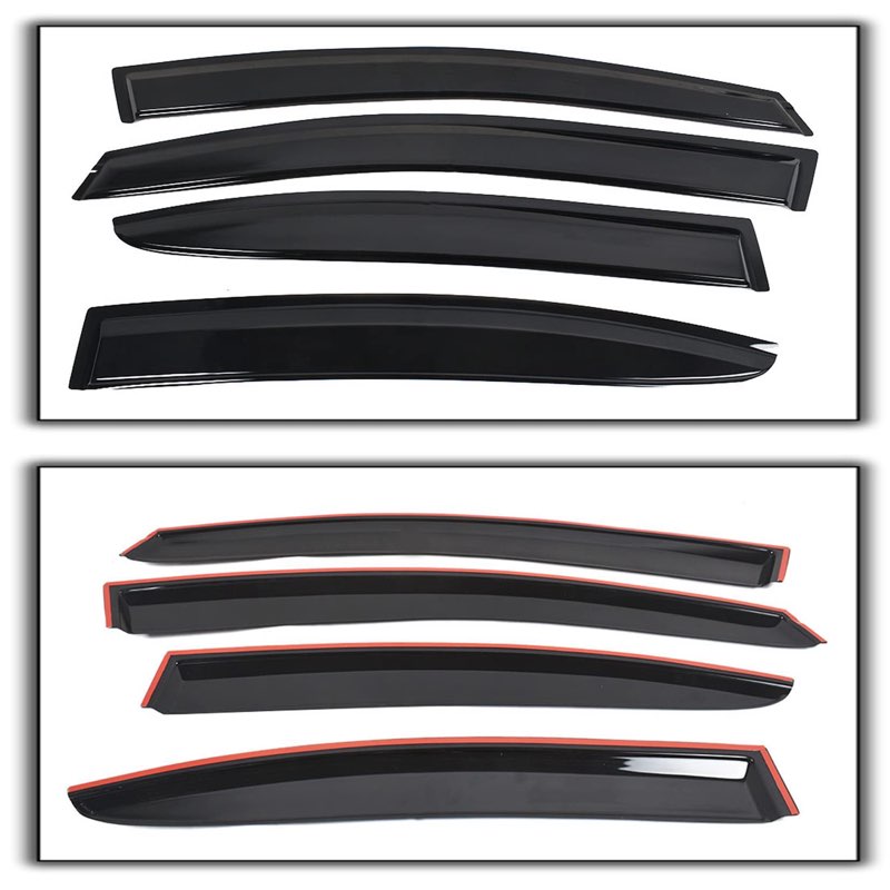 Assorted item window visors 4 pack