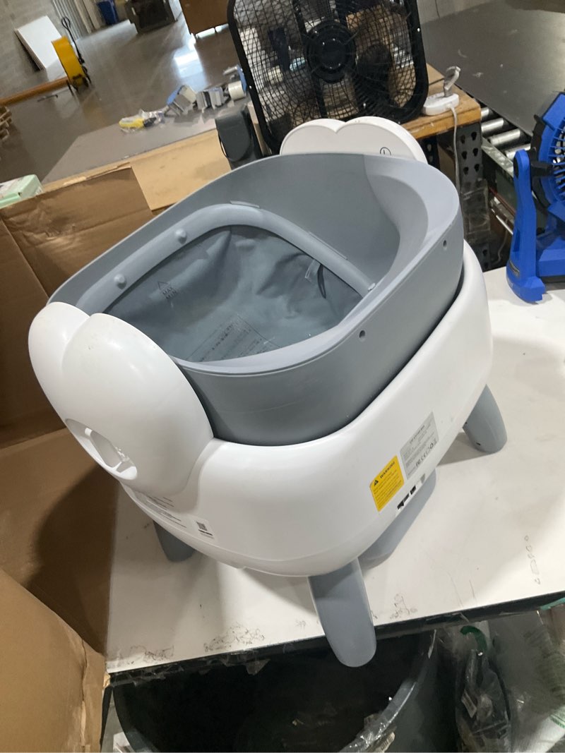 Condition photo showing As Is for automatic cat litter box