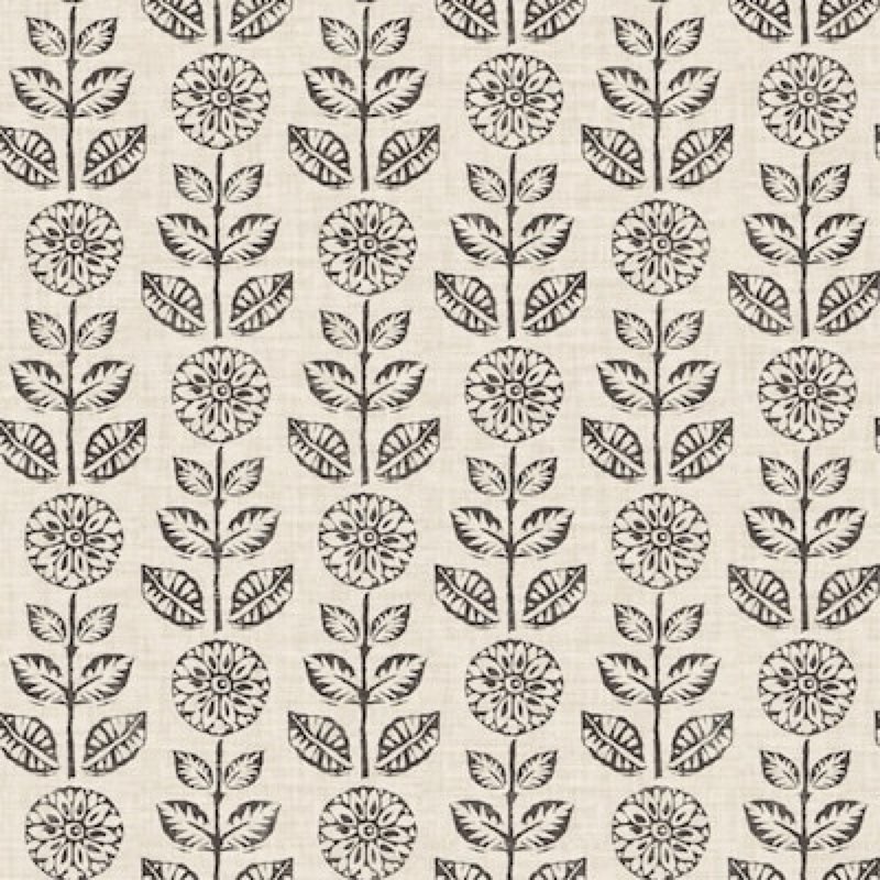 allen + roth 31.2-sq ft black vinyl floral self-adhesive peel and stick wallpaper