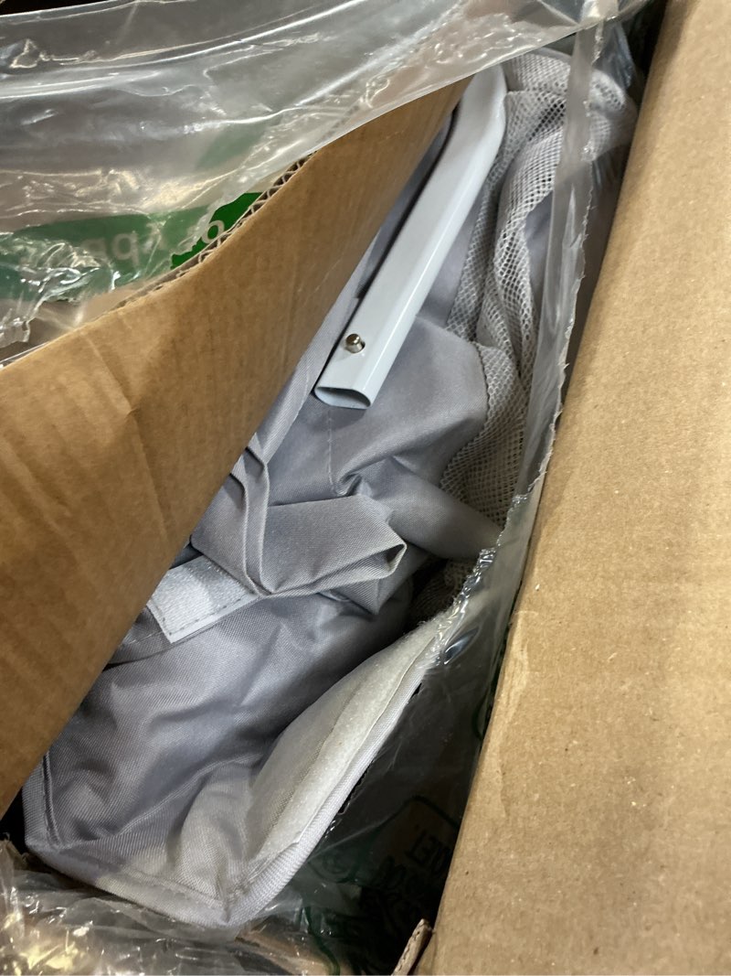 Condition photo showing As Is for Folding Bed Rail for Toddlers,Baby Bed Rail Guard with Reinforced Anchor Safety System,Fit Bunk,Full Size,Queen,King,Twin(Grey,59"x23.6") Grey 59"L x 23.6" H