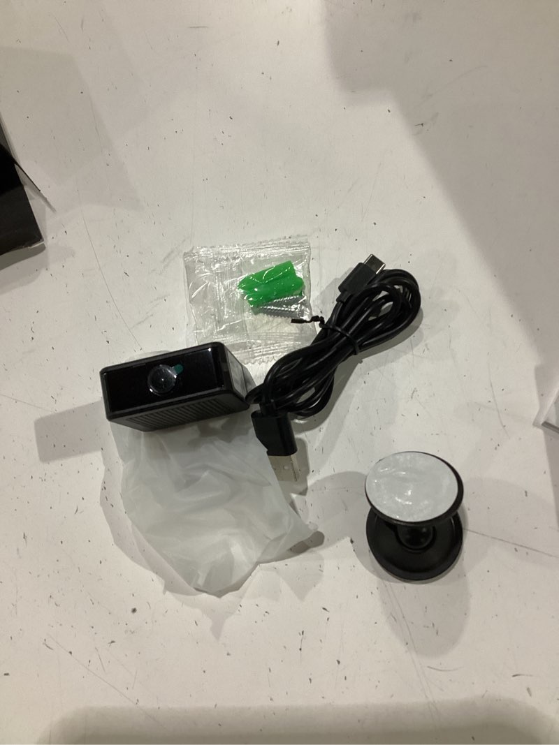 Condition photo showing New/Like New for mini spy camera, wifi/ap hotspot/offline modes, 4k no wifi security camera | works with or without wifi, night vision, mult-installation, wireless small cameras for indoor outdoor security, black