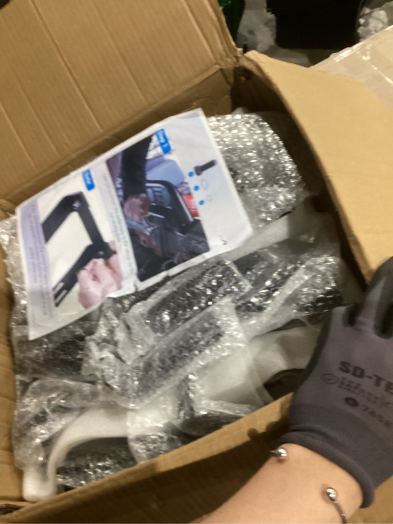 Condition photo showing As Is for 4 Pcs Rock Rails Side Steps Running Boards Fit for 2018-2026 Jeep Wrangler 4 Door & 2020-2026 Gladiator 4 Door with OEM Rock Rails