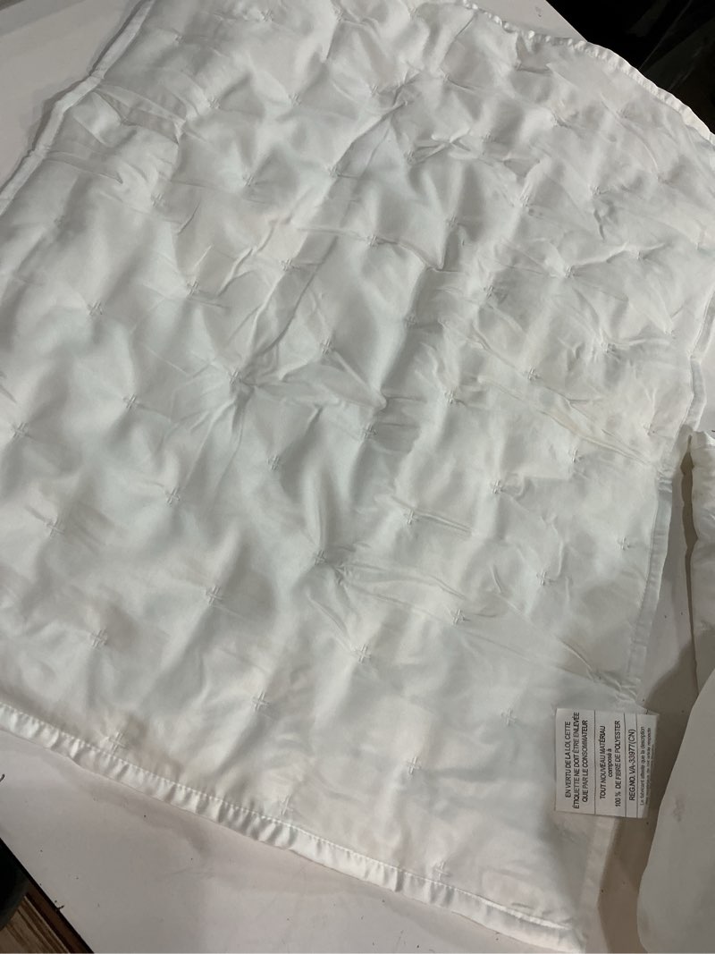 Condition photo showing Good Condition for bamboo dream quilted sham set  size: 20 in x 26 in 2 pcs )