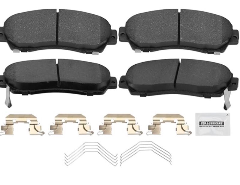 TAIROD D1521 Front Ceramic Brake Pad 4Pcs for Acura TLX 2021-2022, RDX 2019-2020 2022-2024 | for Hon