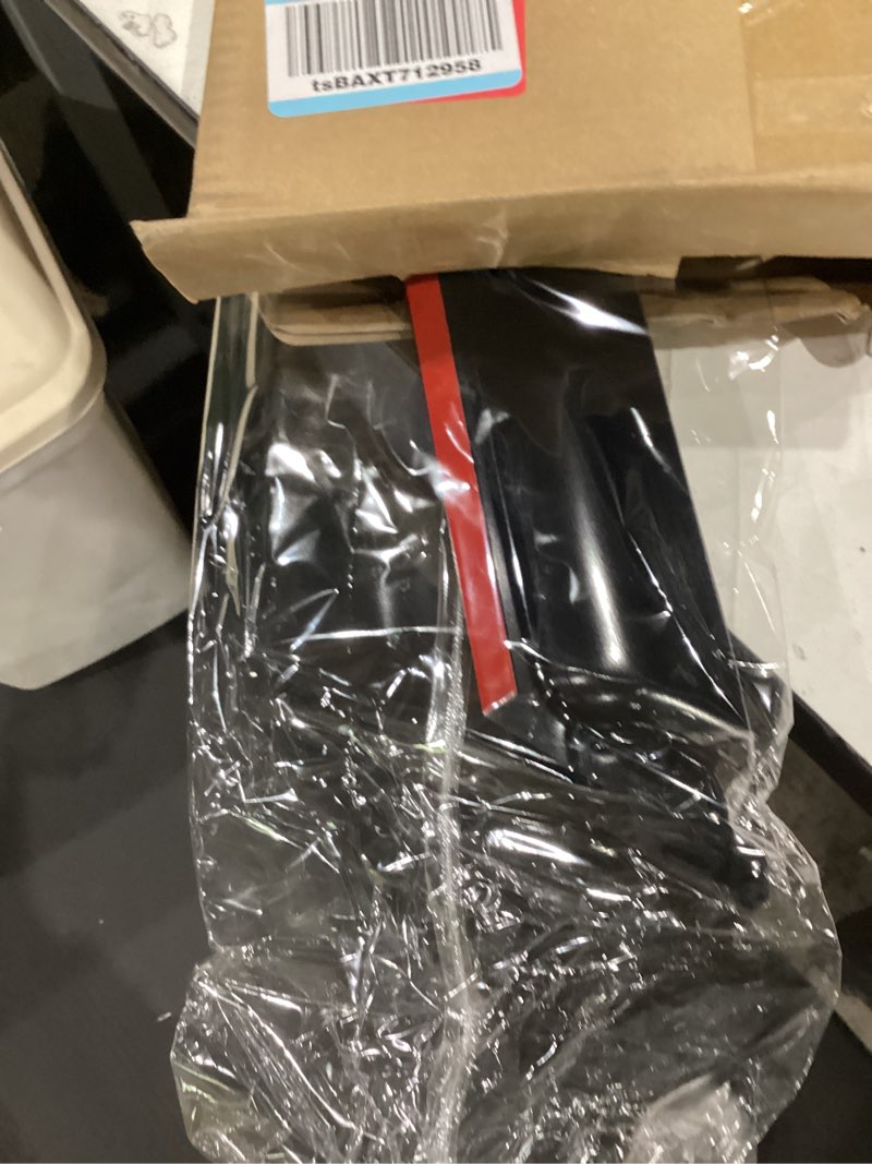 Condition photo showing Good Condition for window rain guards for 2015-2025 ford f150 supercrew, 2017-2025 f-150 raptor / f250 f350 f450 supercrew super duty crew cab, window visors guard deflector shade vent shield, for 4 full-size doors 15-25 f150 crew cab