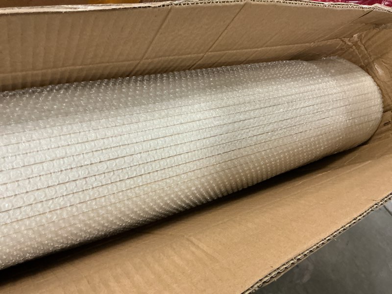 Condition photo showing New/Like New for Red Lantern 7 ft. Tall Bamboo Wave Screen - White White 7 Foot